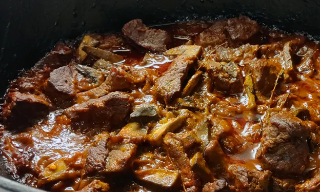 Finland elk stew